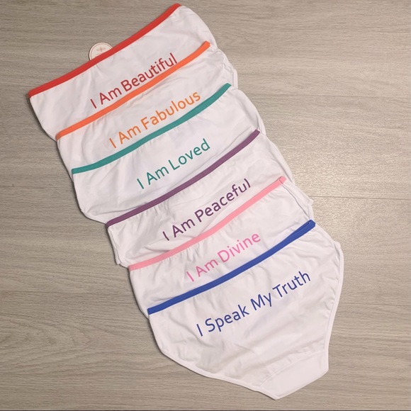 Affirmation Undies Other - Affirmative Undies bundle (6) NWT  cotton/spandex (M)